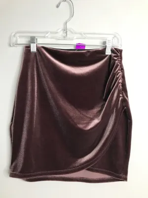 Womens Size XXS Misses Brown Express Skirt