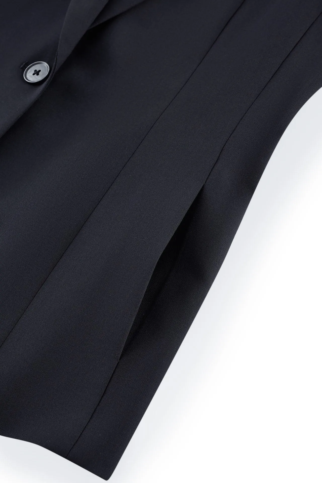 Wool-Blend Suit Blazer