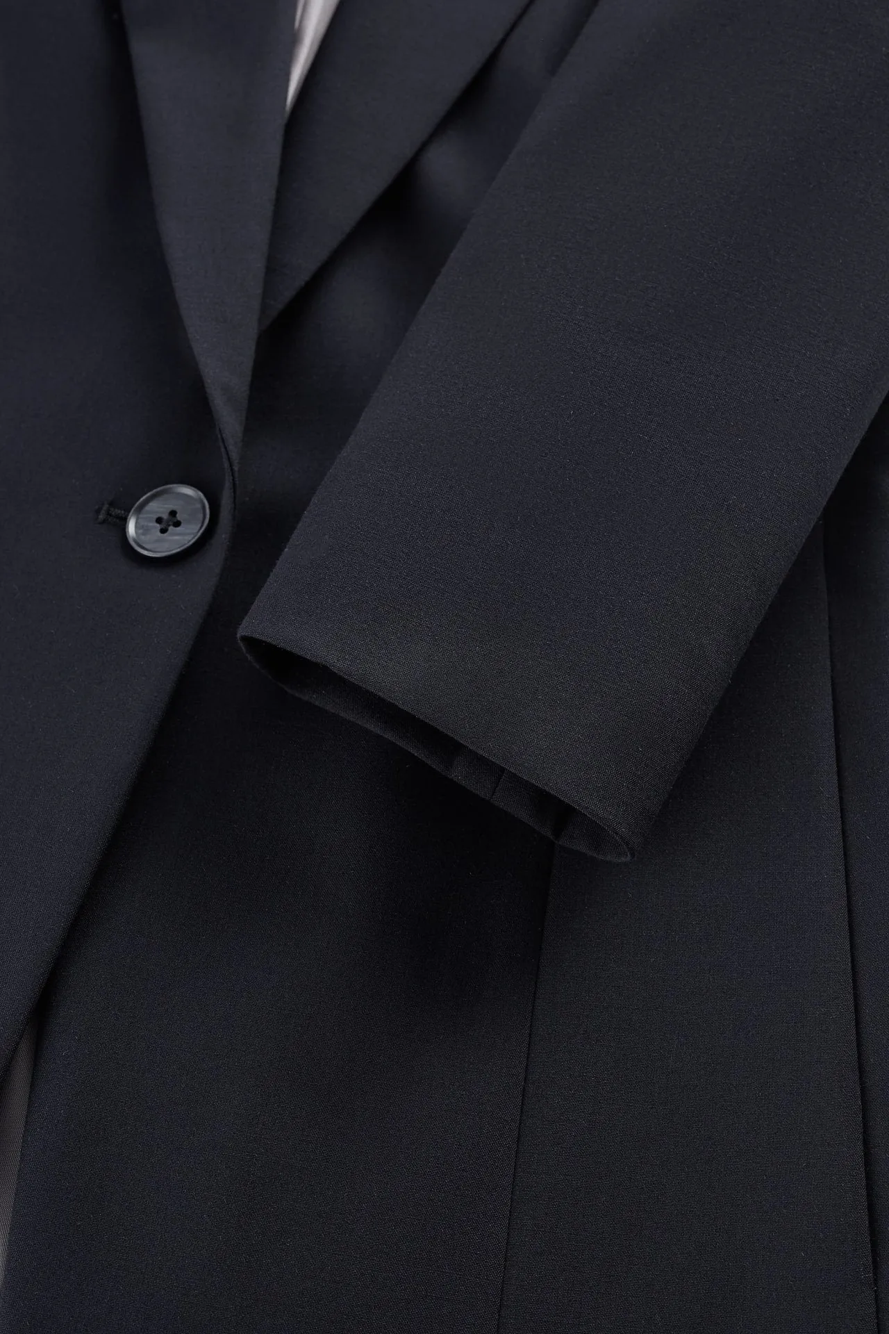 Wool-Blend Suit Blazer