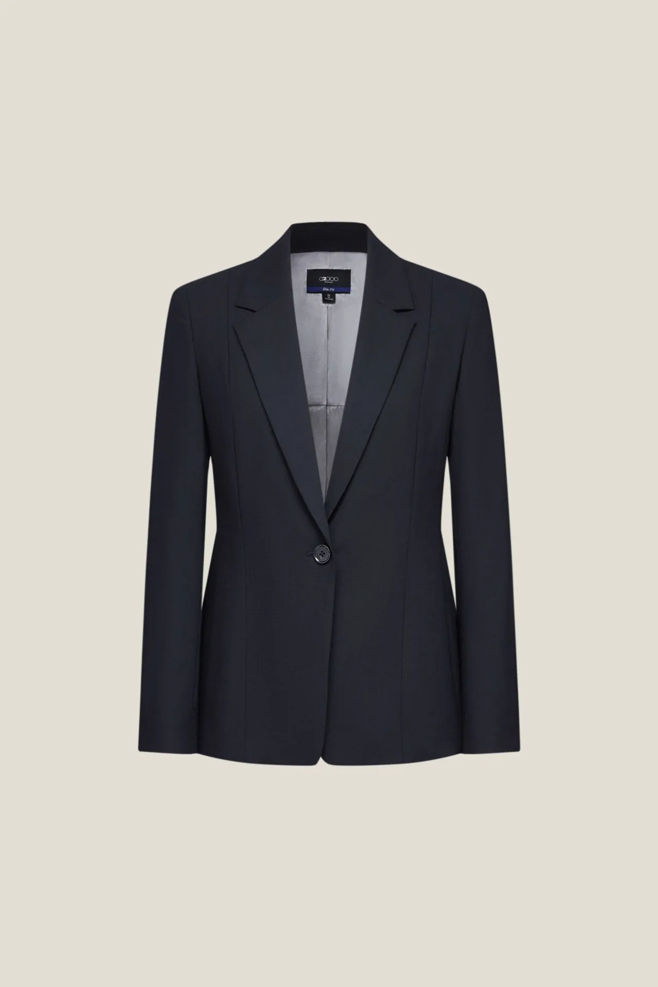 Wool-Blend Suit Blazer