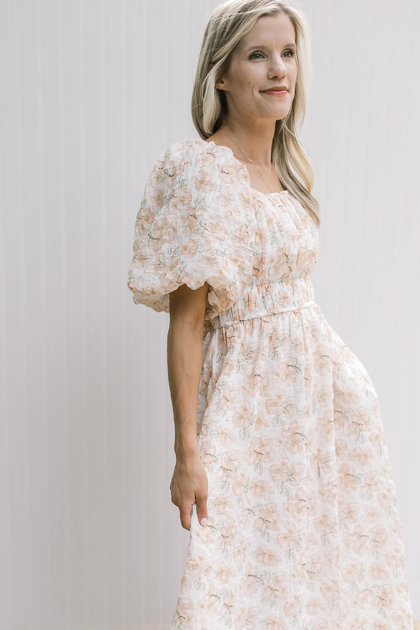 X Just Peachy Maxi Dress