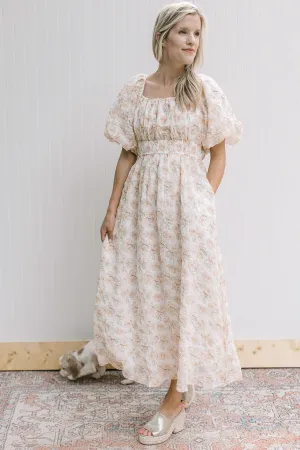 X Just Peachy Maxi Dress