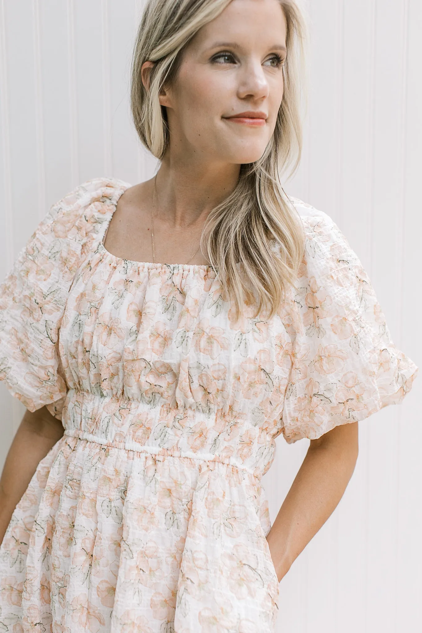 X Just Peachy Maxi Dress