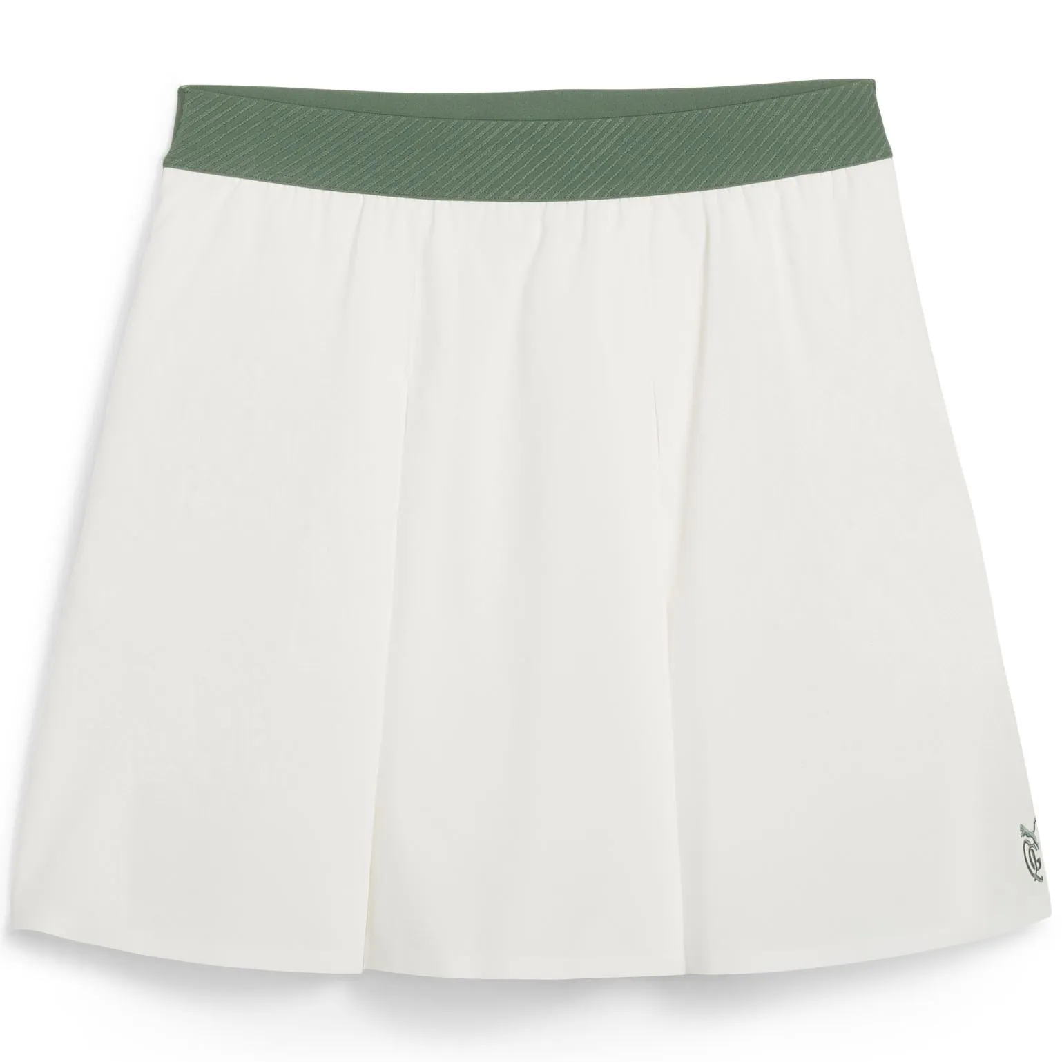 X QGC Pleated Skirt Warm White