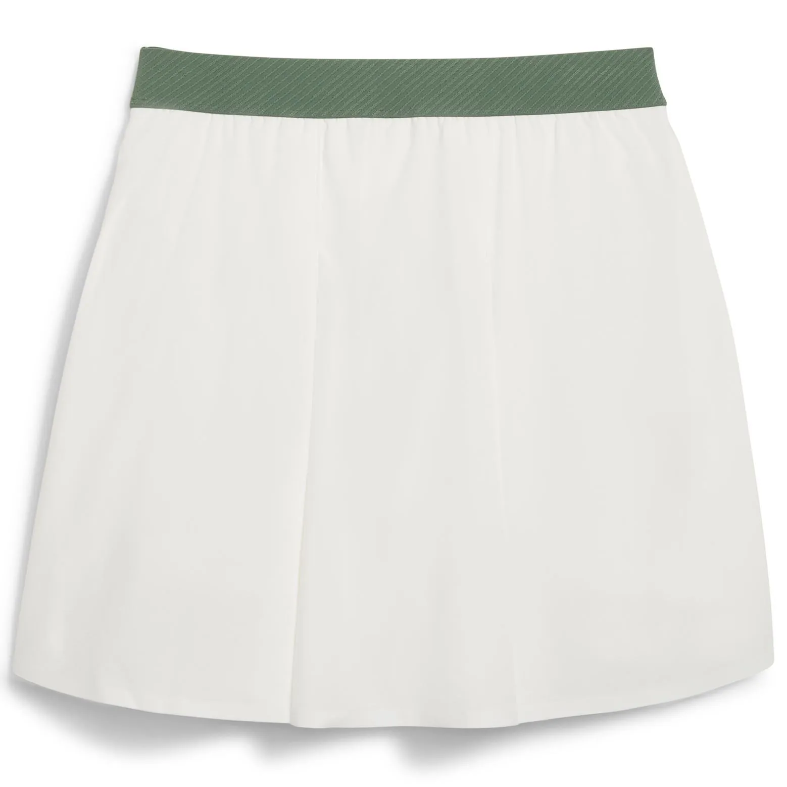 X QGC Pleated Skirt Warm White