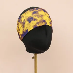 Yellow and Purple Stretch Headband